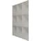 Ekena Millwork 11 7/8in. W x 11 7/8in. H Benson EnduraWall Decorative 3D Wall Panel Covers 0.98 Sq. Ft. WP12X12BECDC - alternate 3